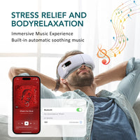 Smart Eye Massager 5 Modes Vibration Airbag Compress Eye Care Instrument Bluetooth Music Eye Massage Glasses Eye Relax Fatigue